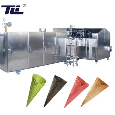 Dondurma Külahı Üretim Hattı